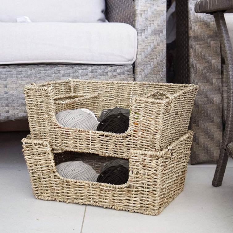 Wicker sales kitchen set